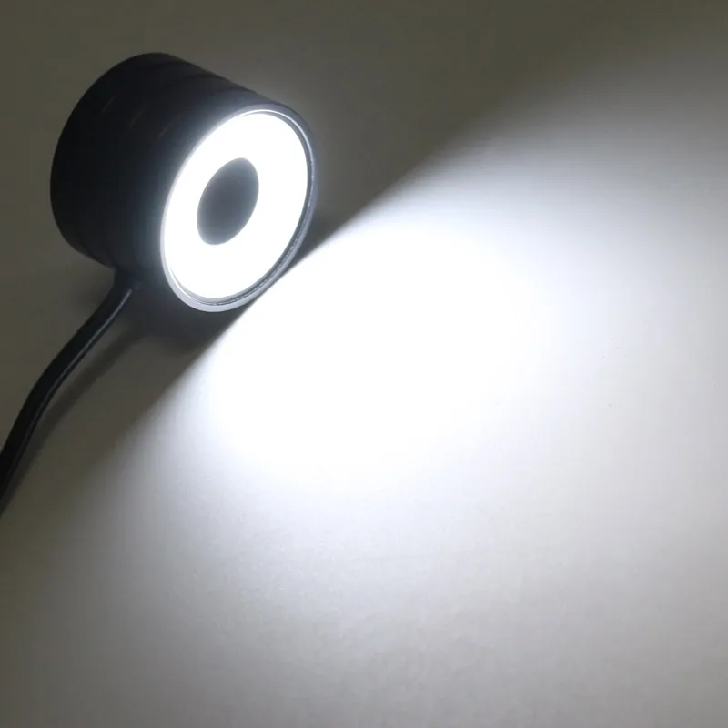 調整可能な 32 LED リングライト Vidoe 顕微鏡カメラ照明ランプ補助光単眼 130x C マウントレンズ + 顕微鏡スタンド