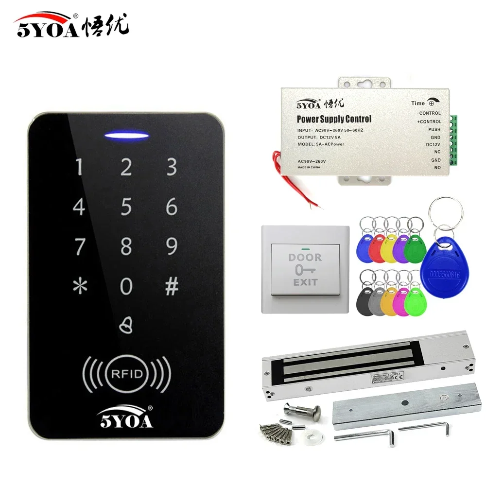 5yoa-rfid-sistema-de-controle-acesso-seguro-abridor-portao-eletronico-casa-garagem-conjunto-digital-eletrico-magnetico-inteligente-fechadura-da-porta-kit