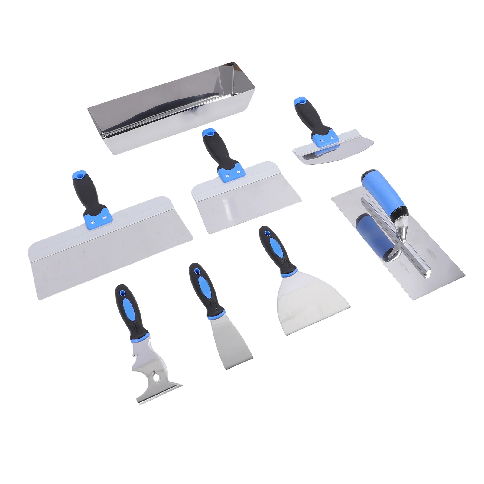 putty-spatula-tool-soft-grip-handle-reinforced-design-hand-scraper-stainless-steel-plate-for-wall-finishing-polishing