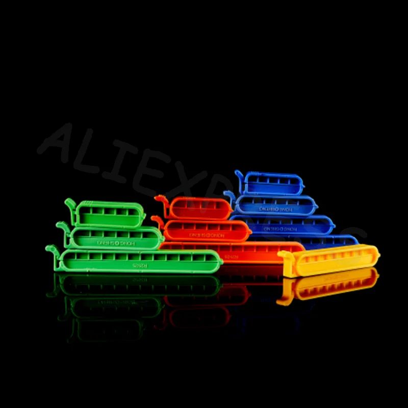 Clamp Dialysis Tubing Closure Dialysis Supplies Multicolor Dialysis Clip Sealing Clip Color Random 4cm 6cm 8cm 10cm Dialysis Bag