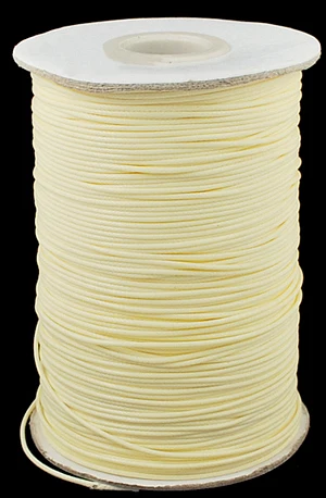 PandaHall 185 Yards/Rolle Koreanische Gewachste Polyester-Perlenschnur, 1,2mm Umweltfreundlich für Armband-Halsketten-Schmuckherstellung & Bastelbedarf – Detail 13