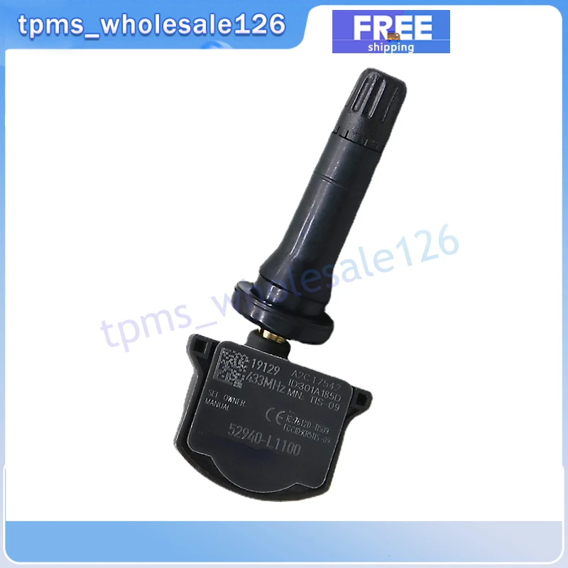 52940-L1100 Car Tire Pressure Sensor 4PCS TPMS For 2020 2021 2022 2023 2024 Hyundai Elantra [CN7] Kia Optima [DL3] Sorento [MQ4]