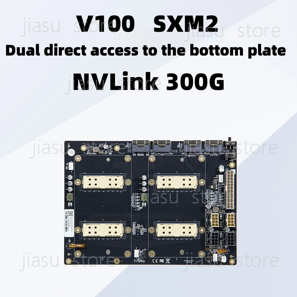 

Графическая карта V100 SXM2 300 ГБ/с NVLink Lite, плата-адаптер SXM2 с двумя портами и контроллером PLX8749