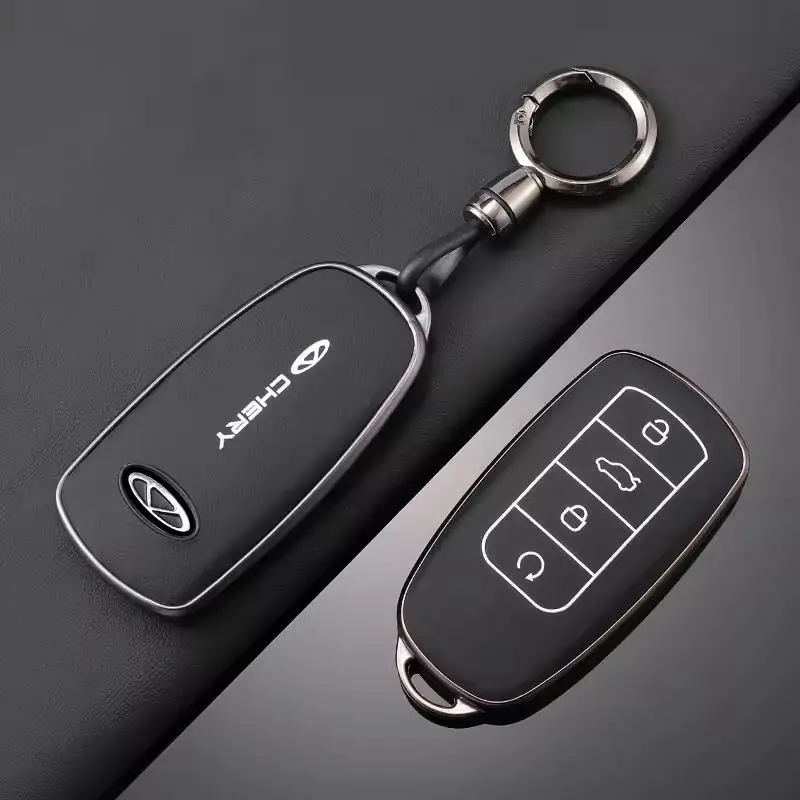 Fashion TPU Car Key Case Cover For Chery Omoda C5 5 fx 7 Tiggo 8 PLUS 8 Pro 7 Pro Arrizo 5 PLUS 2021 2022 2023 Auto Accessories