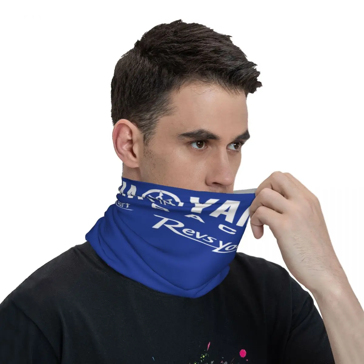 Y-Yamaha Windproof Impresso Envoltório Lenço, Moto Bandana Stuff, Tampa do pescoço, Headband quente para Caminhadas, Novo, 2024