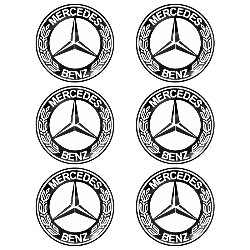 Car Door Lock Keyhole Protective Cap Key Socket Cover Trim 3D Sticker For Mercedes Benz AMG W204 W213 W205 W211 W212 W176