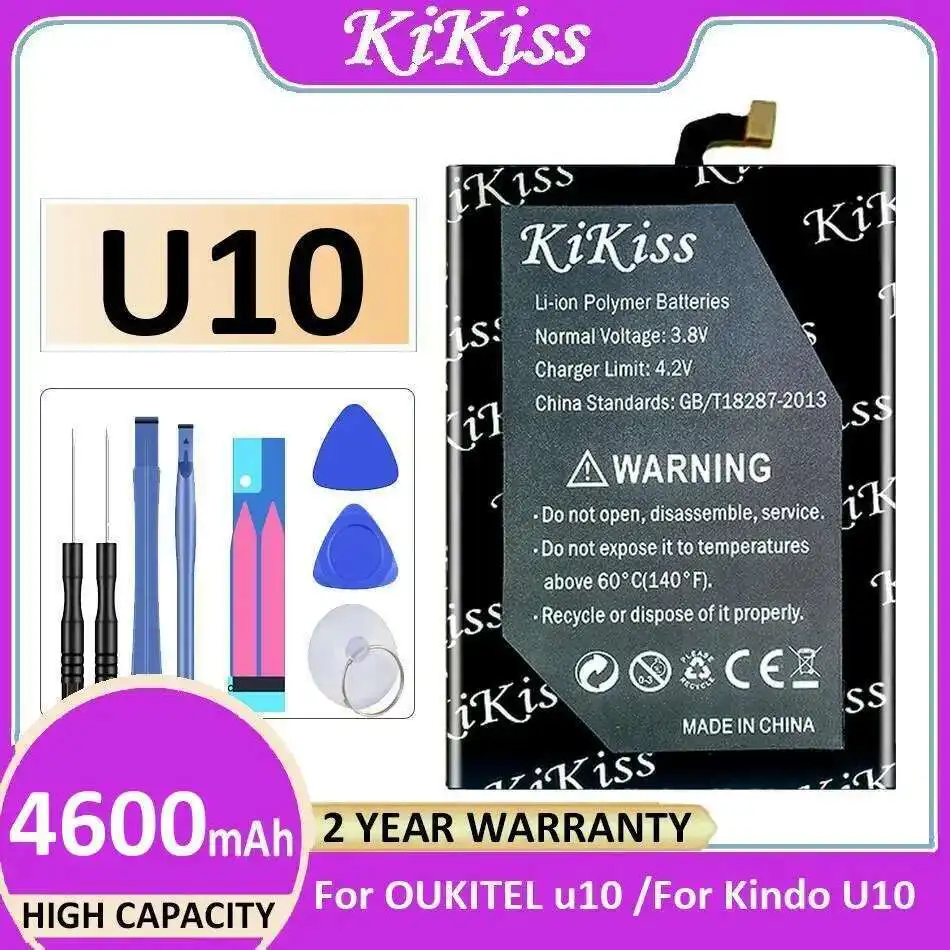 

High-Efficiency Mobile Phone Battery 4600Mah For Oukitel U10 Kindo Durable