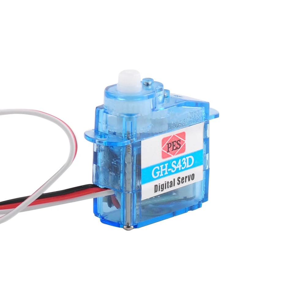 GH-S43D Micro Digital Servo Model Accessories 4.3g 90 degrees 3.6-4.8V Modification Servo for RC Cars Boats Robot Helicopter