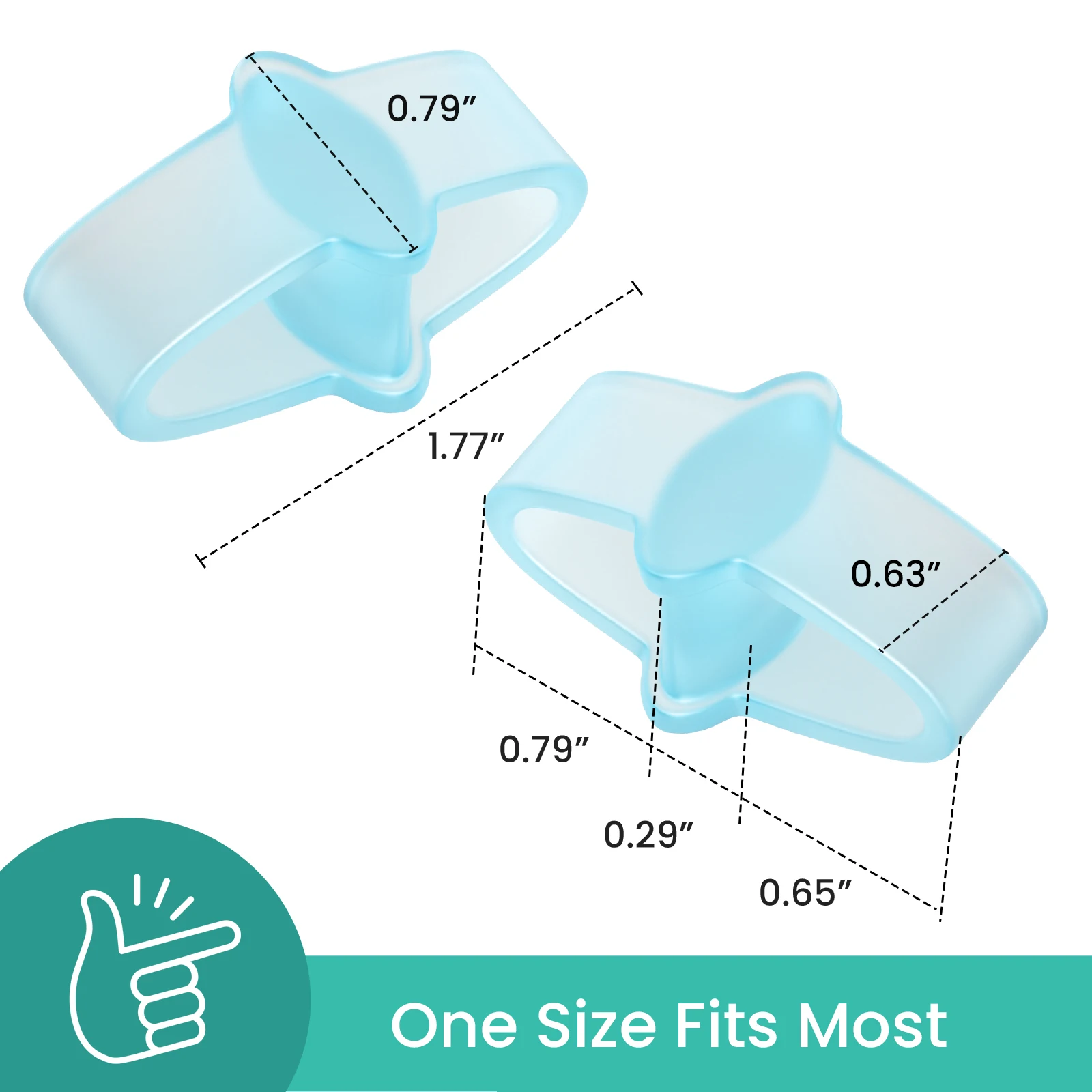

4 Types Toe Separator Spacers Foot Care Bunion Relief Hallux Valgus Orthopedic Protector Thumb Corrector Silicone Soft Elastic