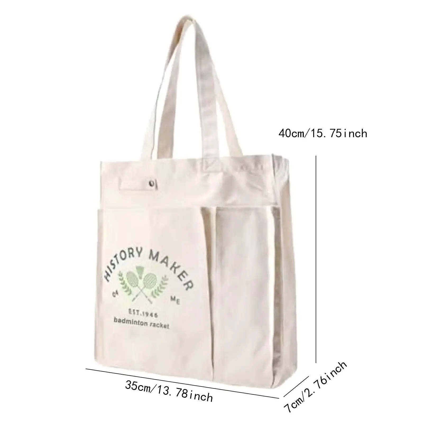 Badminton Bag Stylish Outdoor Sports Handbag for Travel School Shopping Work