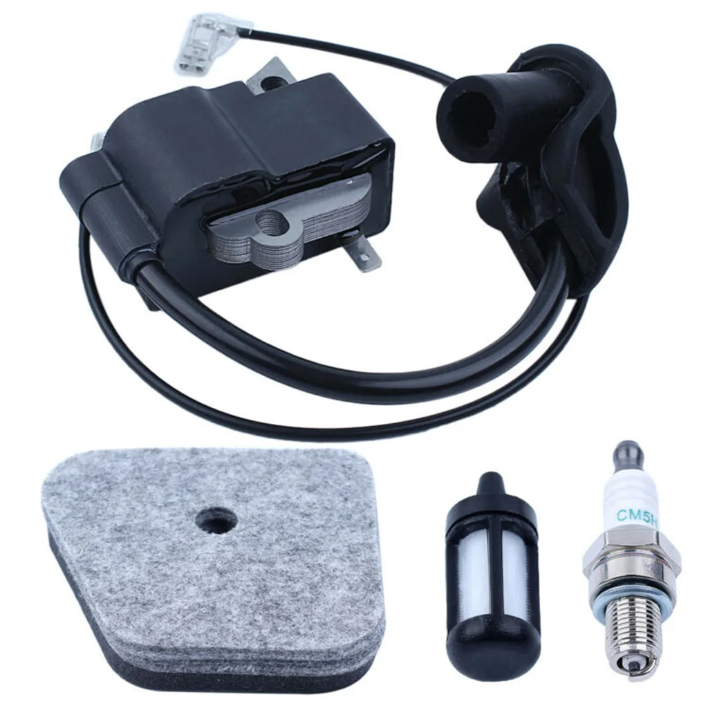 

Оборудование Катушка зажигания 4180 1302 A Триммеры Воздушный фильтр FC90 FS100R FS110R FS130R KM110R Комплект топливного фильтра для улицы