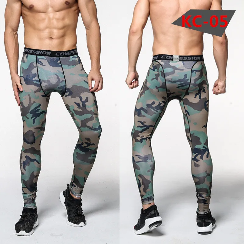 Camouflage Running Man Sport Pants Training Jogger Tights Fashion Exercise Legging Dry Fit Sportswear Outdoor Sportswear Fitness