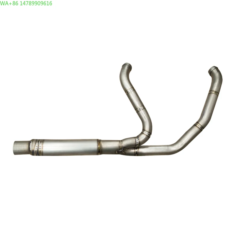 Forged Exhaust System For MotorcycleCustom 2017-later Touring Motorcycle Exhaust System Titanium Alloy Headerpipes Inner Core Ne