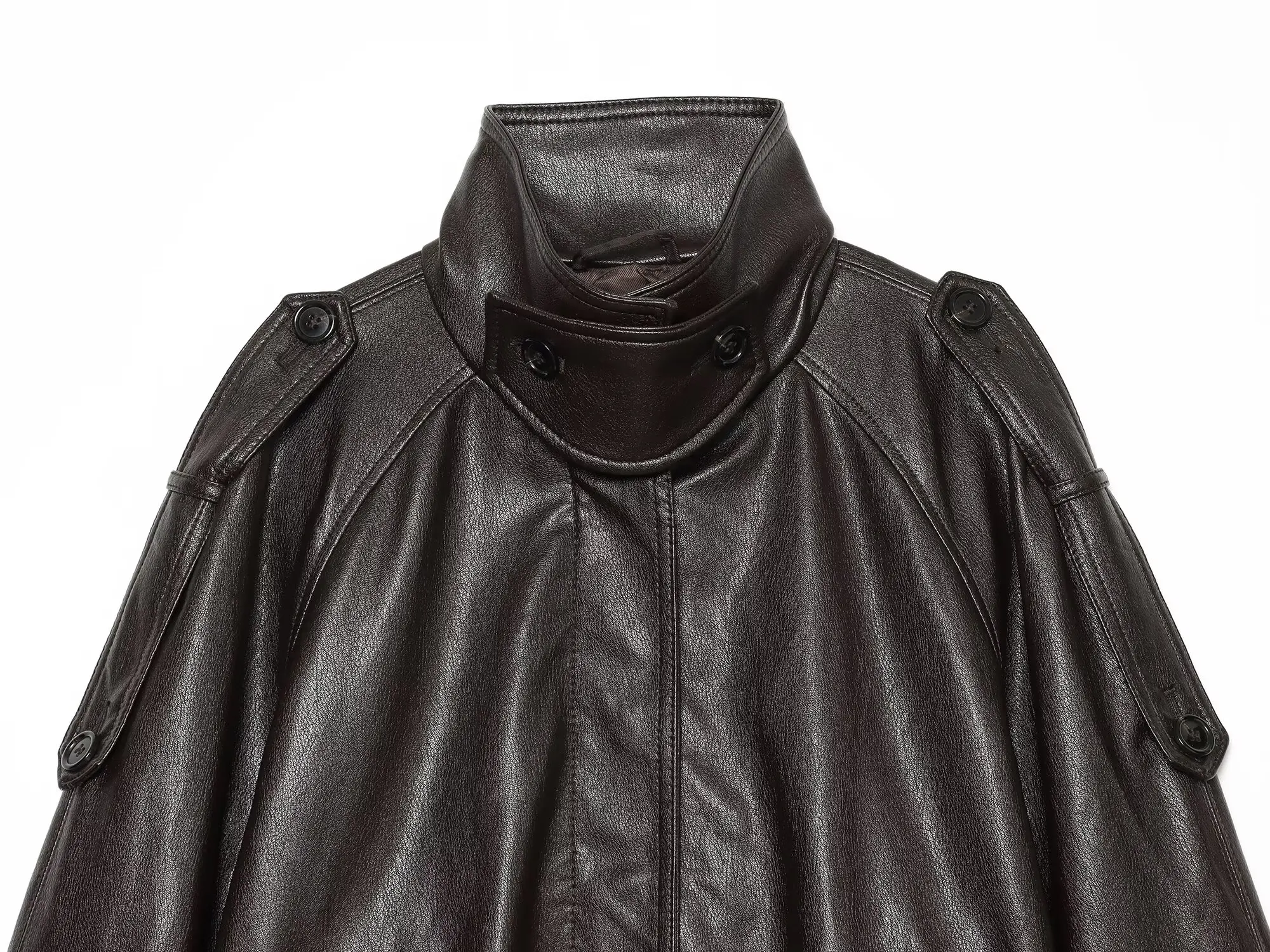 Leather Jackets Women's Pu Coat 2026 zanaban Long Sleeve Jackets Streetwear Fashion Chic Outwear Elegant Casual Loose Jackets
