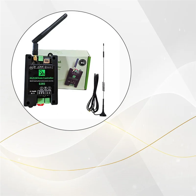 GSM 4G بوابة فتاحة وحدة تحكم الوصول عن بعد تشغيل/إيقاف التتابع التبديل للتحكم في الوصول باب المرآب-B65A
