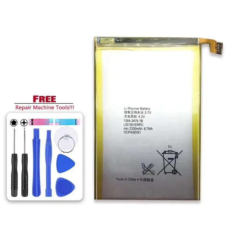 

LIS1501ERPC 2330mAh Mobile Phone Battery For Sony Xperia ZL ZQ x Odin L35h L35i L35a C650X C6502 C6503 C6506 Long Lasting