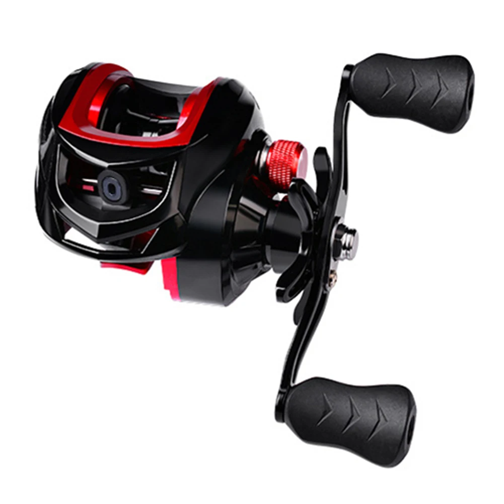 Metal Spool Baitcasting Reel 10kg Max Drag 7.2:1 High Speed Gear Ratio Wheel Saltwater Freshwater Fishing Gear