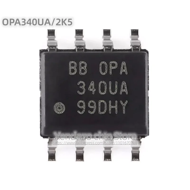 10pcs/lot OPA340UA/2K5 OPA340UA 340UA SOP-8 package Original genuine Operational amplifier chip