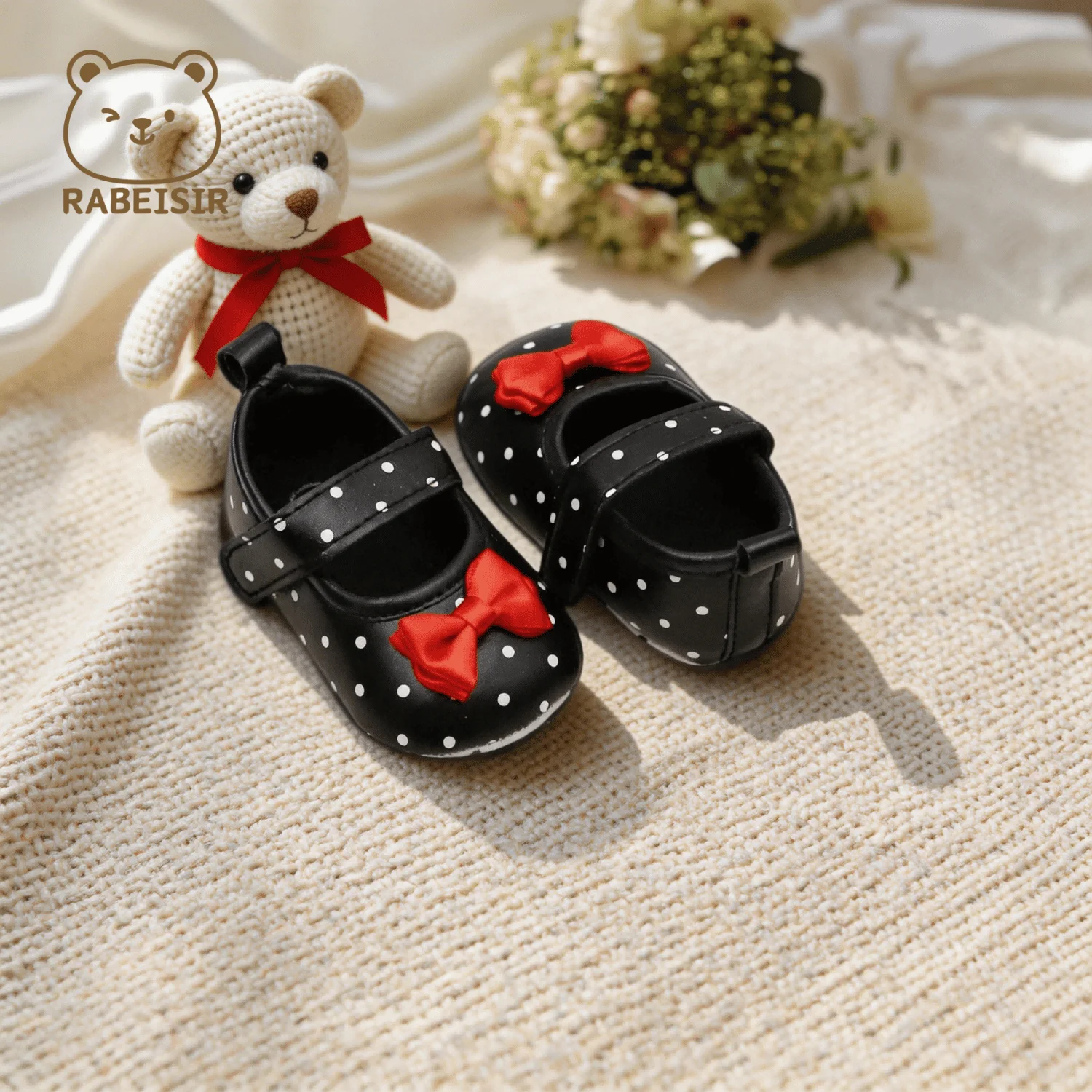 Baby-Stufen-Schuhe für Babys, erstes Paar Kleinkind-Schuhe, Babyschuhe, atmungsaktiv, rutschfest, modische Mädchen-Schuhe im Prinzessinnen-Stil – Detail 11