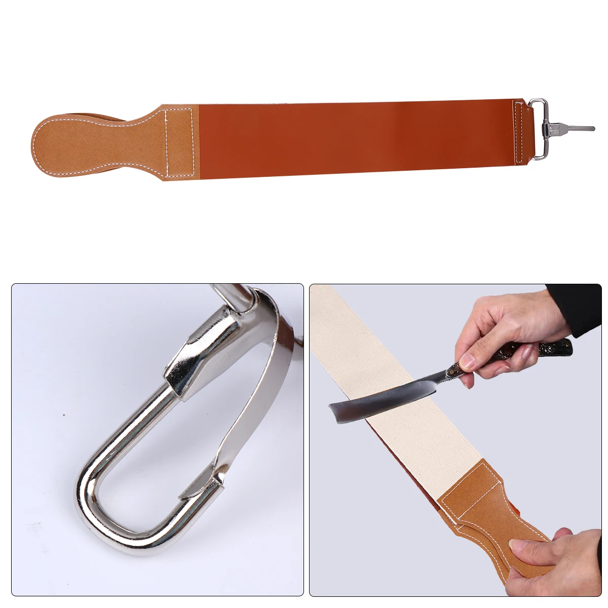 Schärfen Tuch Rindsleder Gerade Leinwand Klingen Werkzeug Barber Razor Strop Strop Schärfen