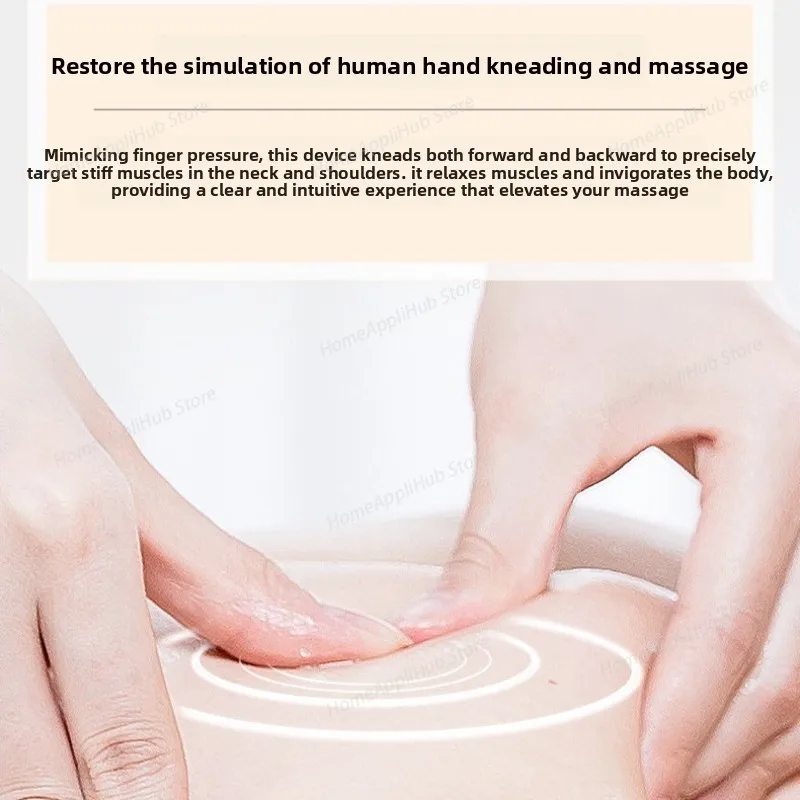 Travel Portable Shoulder and Neck Massage Instrument Multifunctional Household Cervical Spine Cervical Pillow Electric U-Shape