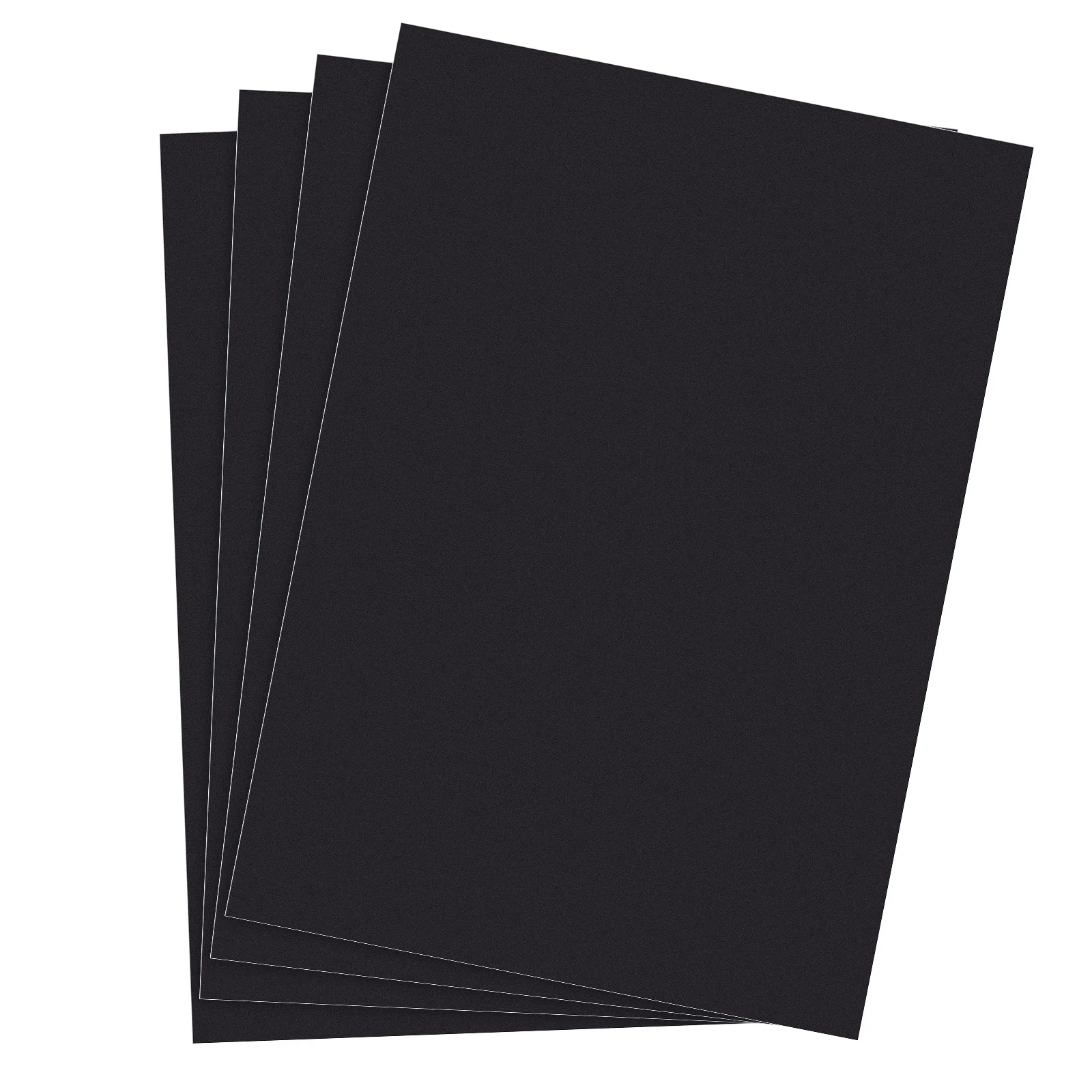 4 Pcs Large Sticker Decor Paper Wall Stickers Black Board for Chalk Sign Decals