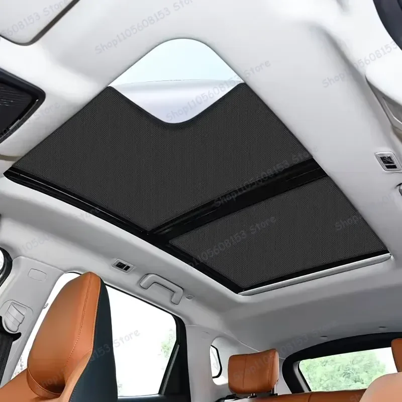 For JETOUR DASHING 2023 2024 2025 Sunroof Shade Cover Suede Fabric UV Protection Heat Insulation Electrostatic Adhesion