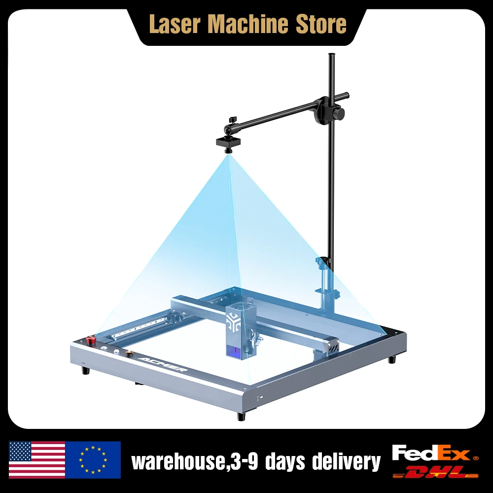 

ACMER A500 Camera laser engraving Lightbrun Precise Positioning Support Video Record Suit with 95% Laser Engravers in the Market