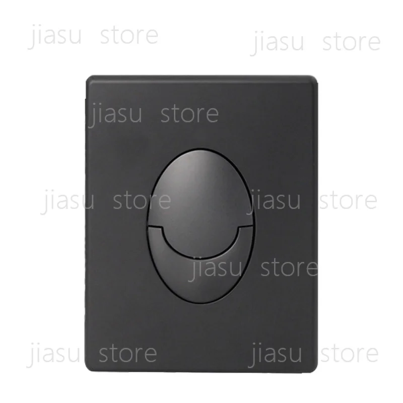 Dual Flush Push Button Plate in Black Compatible with Grohe Skate Air 38505KF0 Toilet Accessories