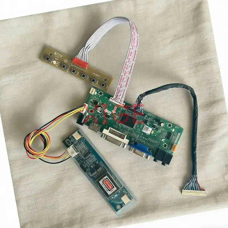 

Screen Drive Controller Board Fit CLAA170EA10 M170ETN01 M170EG01 M170E8 30 Pins LVDS 1280*1024 2-CCFL VGA DVI HDMI 1280x1024 Kit