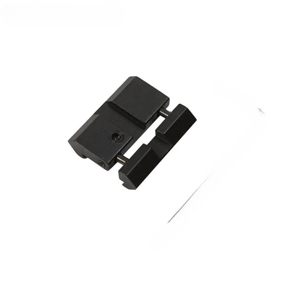 1/4/9 Slots 11mm bis 20mm Snap-in-Schienenadapter 11mm Schwalbenschwanz-Schienenadapter für Picatinny-Schiene Airsoft Jagdwaffen-Zubehör
