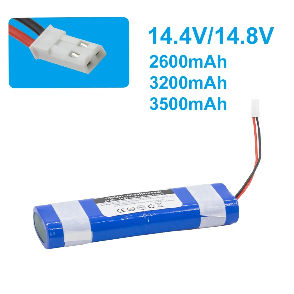 

New Genuine 14.8V 3200mah 2600mah 18650 Lithium Battery For ILIFE V3s Pro, V50, V5s Pro, V8s, x750 Robot Vacuum Cleaner Battery