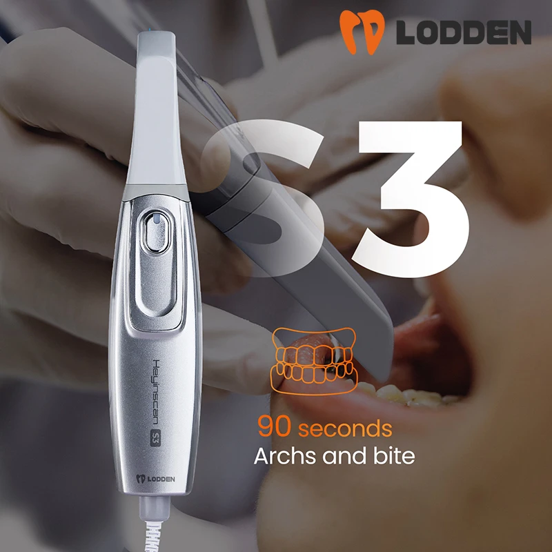 

Стоматологический внутриротовой сканер LODDEN Heyinscan S3, стоматологическое лабораторное оборудование, инструмент для оттисков, 3D-дисплей, внутриротовая оральная камера