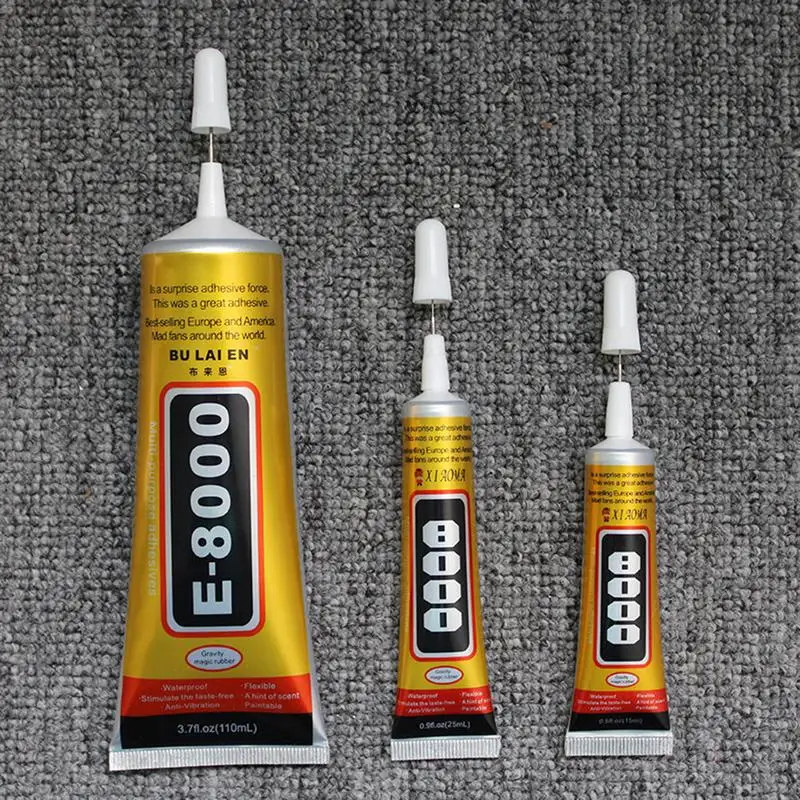 E8000 Glue Mobile Phone Touch Screen Repair of Warped Screen Frame Sealant Repair Household DIY Universal Glue