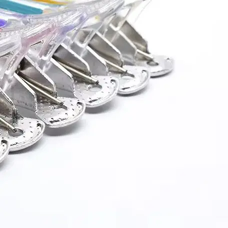 

6 шт., профессиональная бесшовная заколка из кожи аллигатора, заколка для волос, парикмахерская, секционирующая шпилька для салона, бытовые инструменты для укладки красоты