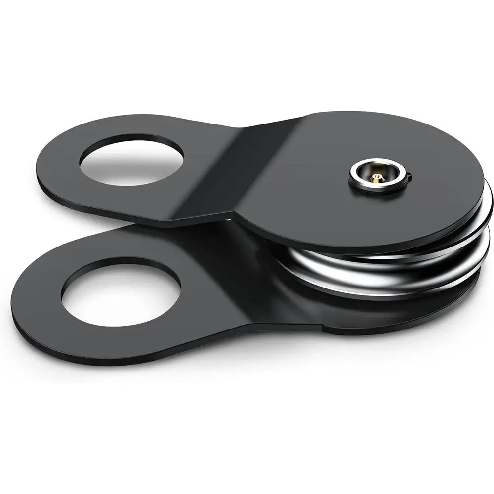 AMBITION 8T Heavy Duty Off-Road Accessories Winch Recovery Snatch Block Pulley Double Your Winch Capacity Winch Snatch Block
