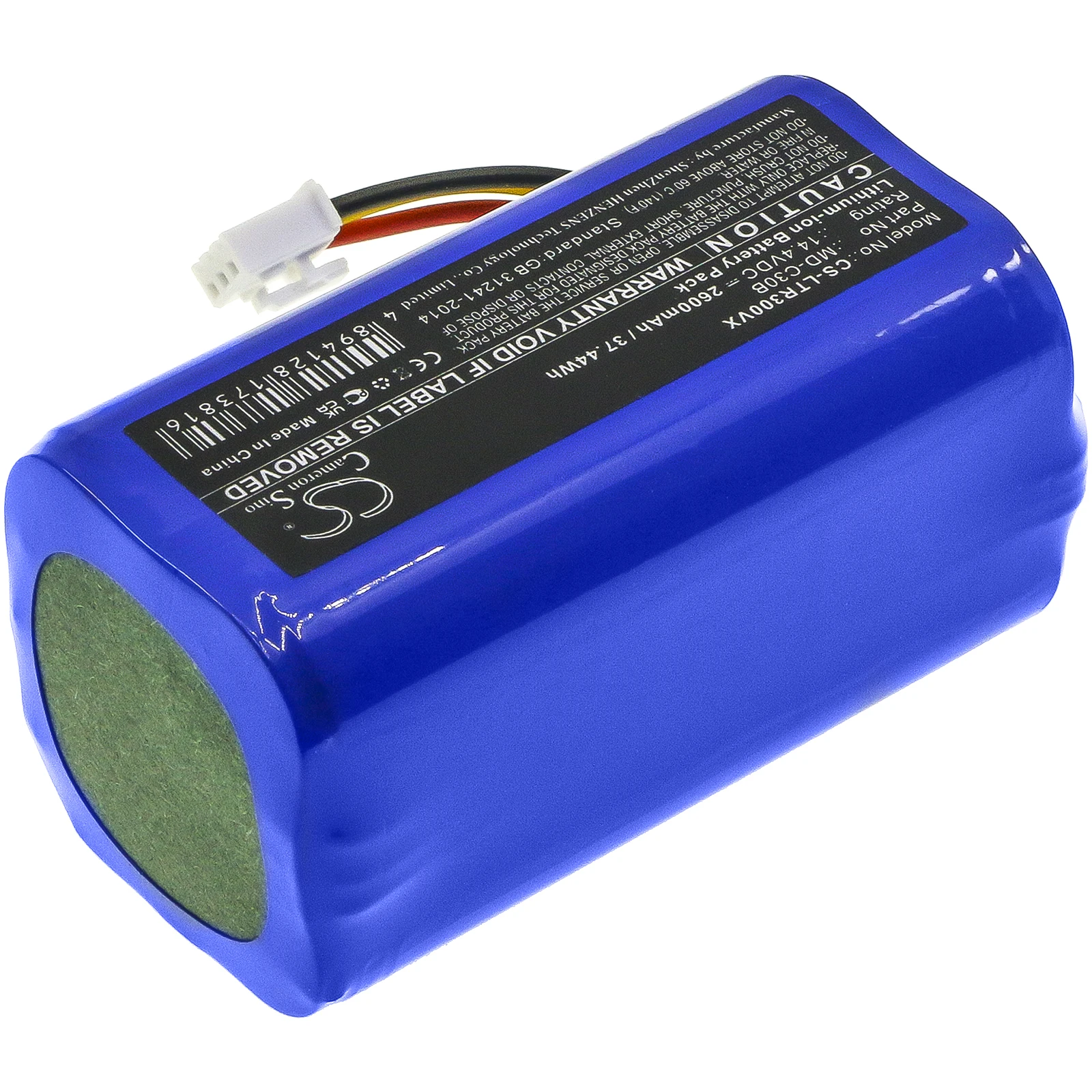 CS 2600mAh Battery For BLAUPUNKT BPK-VCBB1XB D071-INR-CH-4S1P  Liectroux MD-C30B C30B 2D Wifi Robot Vacuum Cleaner Midea M4