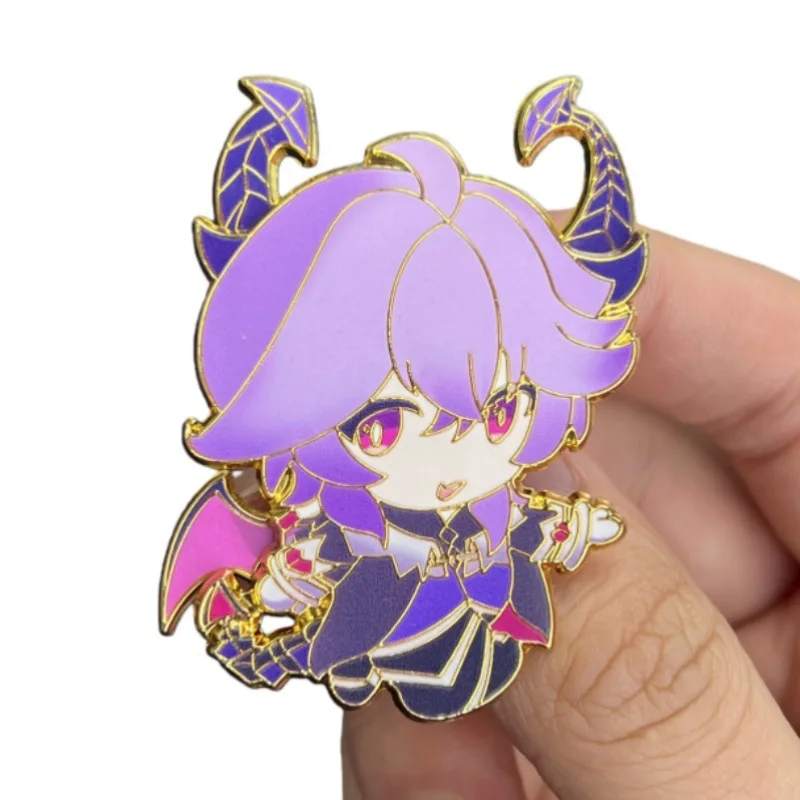 Game Lapel Pins for Women, Anime Brooch, Cute Activity Figurine  Durin Collectible Badge, Jewelry Gift, Send to Friend