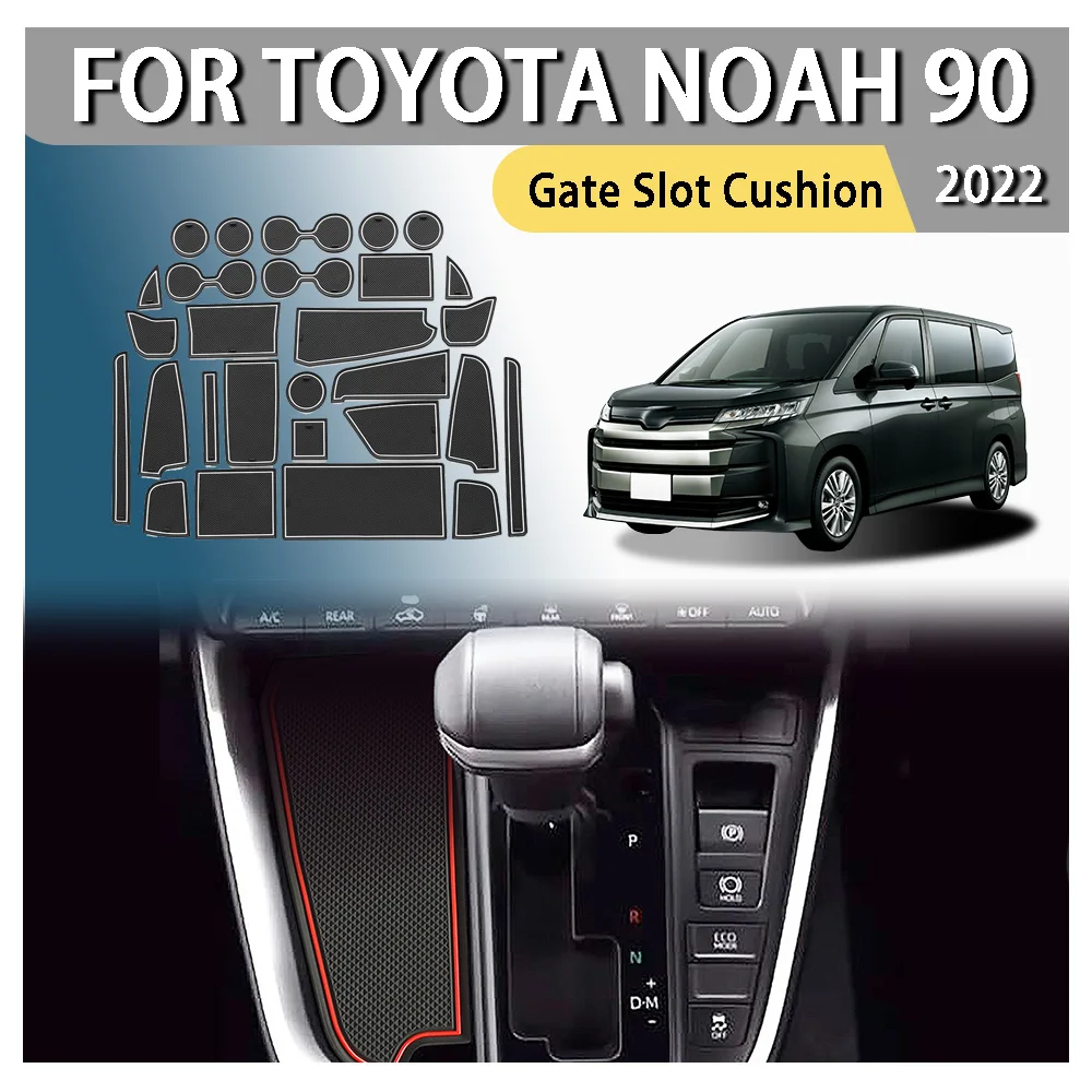 

Cars Accessories Car Decoration Gate Slot Cushion For Toyota Noah 90 2022 Car Upgrade Car Styling