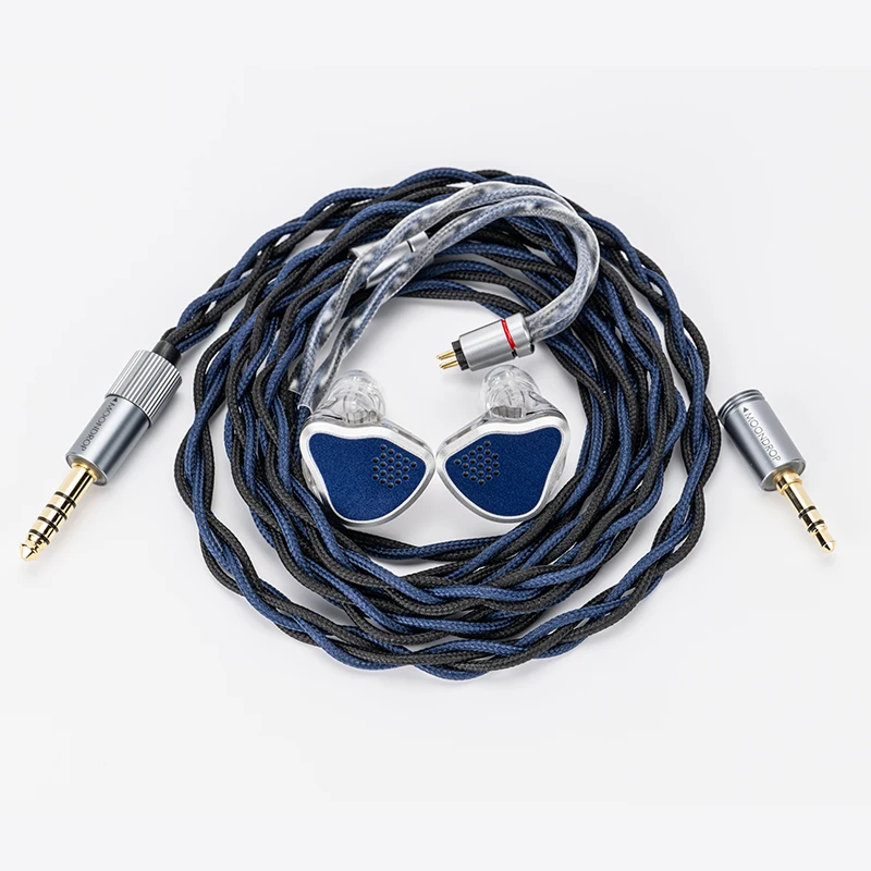 MOONDROP X Crinacle シリコンイヤホン 1DD+2BA+2MEMS トリブリッドIEM