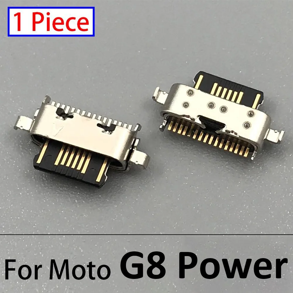 60Pcs, Charger Micro USB Charging Port Dock Connector Socket For Moto G5 G5s G6 G7 G8 G9 Plus Play Power lite