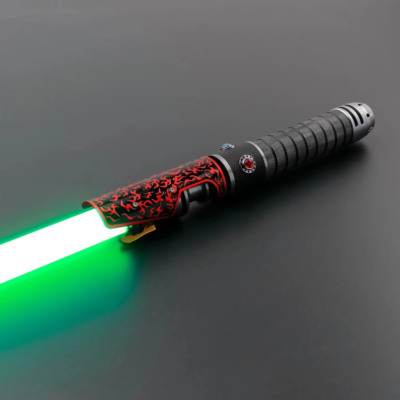 TXQSTUDIO Relic Hunter RGB Neopixel sabre Laser poignée en métal Bluetooth pour épée Laser de duel balançoire lisse pour jouet de Cosplay adulte