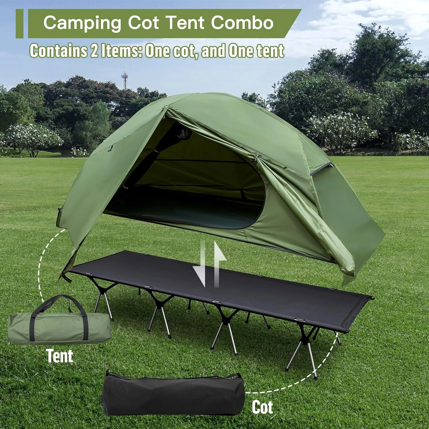Camping Cot Tent - …
