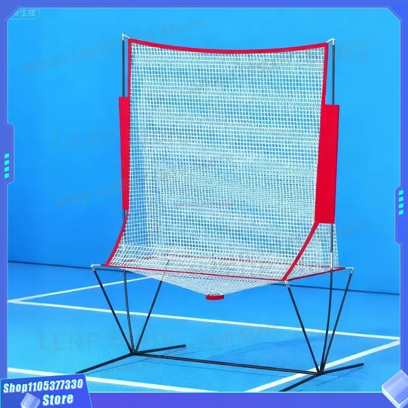 Durable Portable Tennis Pickleball Recycling Net for Indoor Outdoor Use Heavy Duty Practice Training Aid Easy Setup Foldable