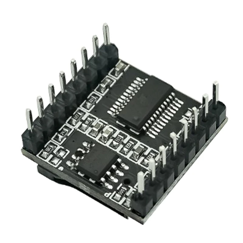 1Pc DFPlayer Mini modulo lettore MP3 V3.0 16P supporto scheda TF U-Disk Mini lettore MP3 DF scheda modulo vocale Audio per Arduino