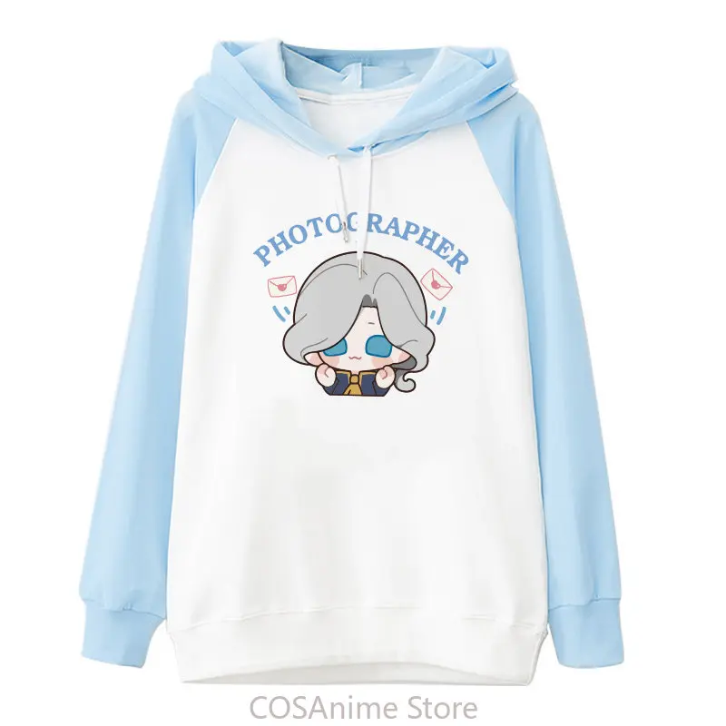 Photographer Joseph Desaulniers Identity Ⅴ Anime Cosplay Casual Hood Hoodie Sweatshirts Men Woman Pullover Coat Sportswear Gift