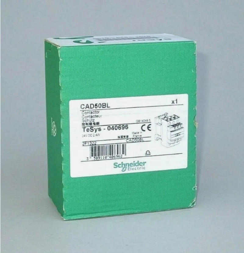 

Schneider CAD50BL Control Relay Contactor, 24VDC Coil