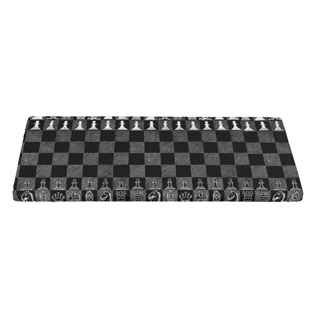 Chess Fan, Chess Player, Grand Master Of Chess Custom Rectangular Tablecloth Oilproof Table Cover for Dining Events Table Cloth
