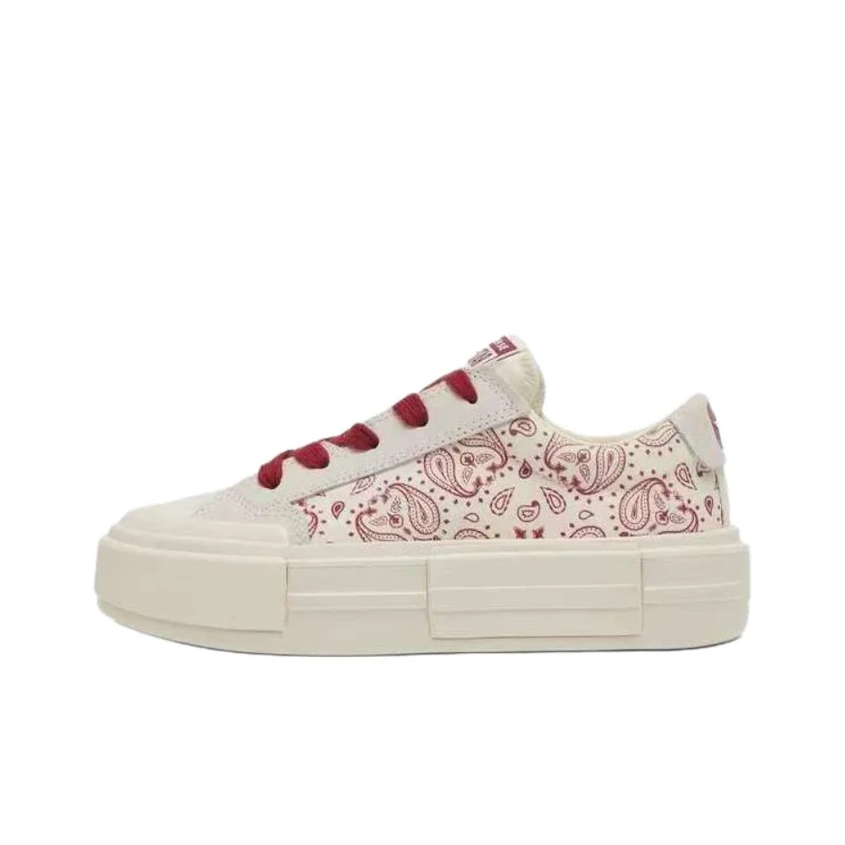 POIZON Converse All Star Tênis de lona de cano baixo unissex branco