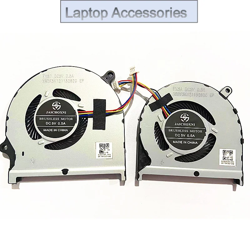 

New CPU Fan for Dell Inspiron 7000 15-7590 7590 7591 P83F 0MPHWF 0861FC FM6A FM69 Laptop Cooling Cooler Fan